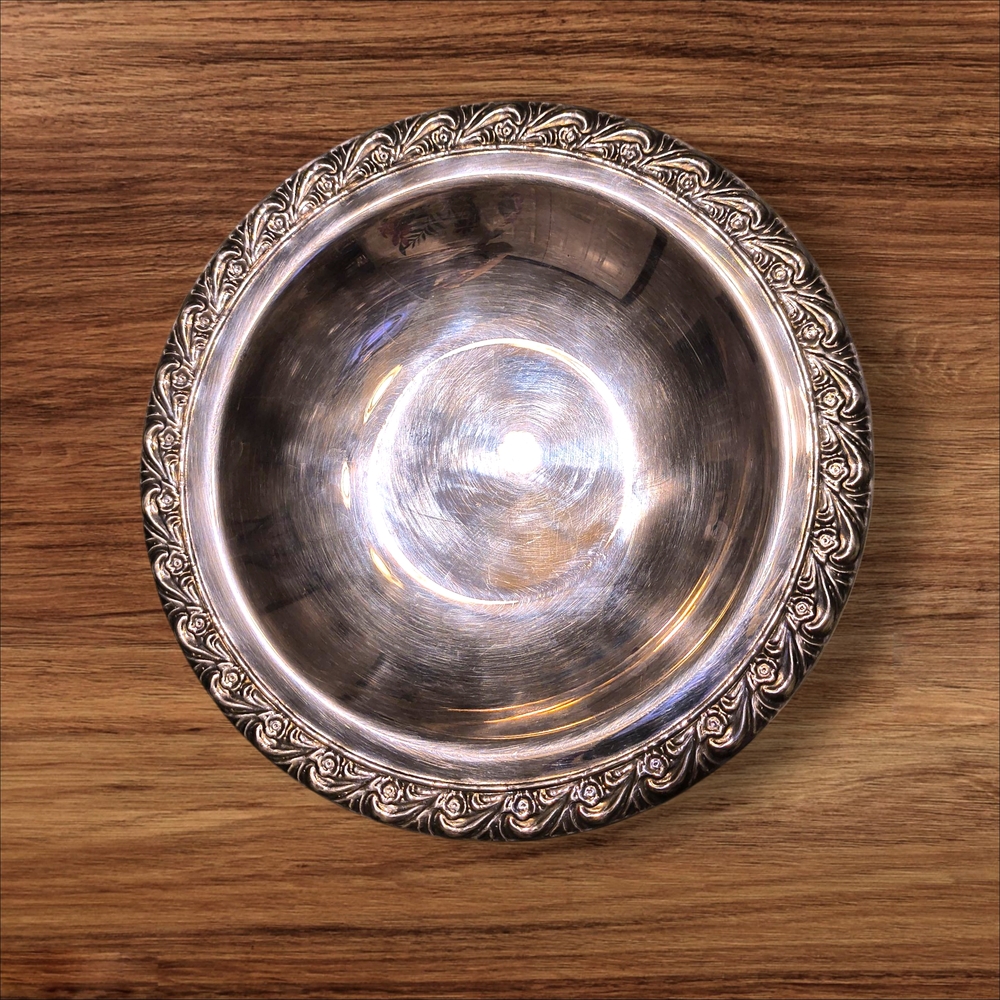 WM Rogers Silver Plate Decorative Small Bowl